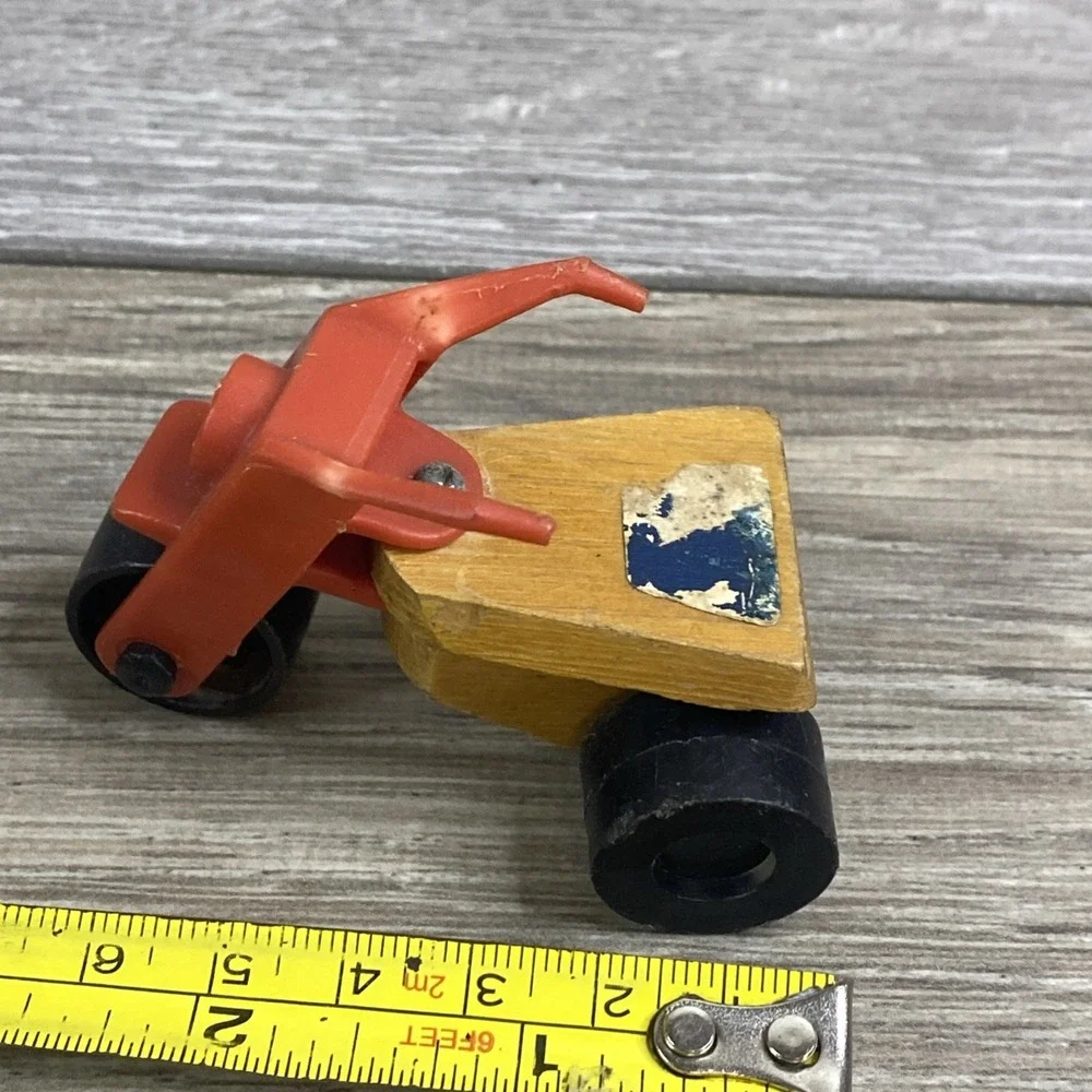 Vtg Mattel Camp Putt Putt Speedway 3 Wheeler 1973 Korea Wood Plastic Cycle‎ Bike